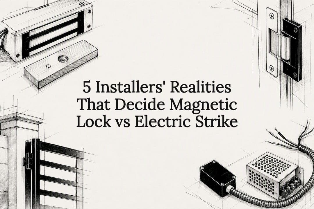 5 Installers' Realities That Decide Magnetic Lock vs Electric Strike