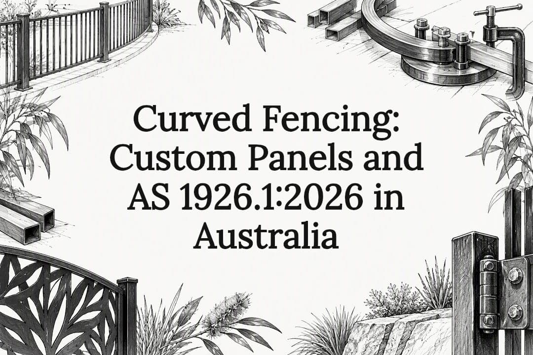Curved Fencing: Custom Panels and AS 1926.1:2026 in Australia
