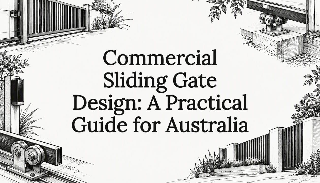 Commercial Sliding Gate Design: A Practical Guide for Australia