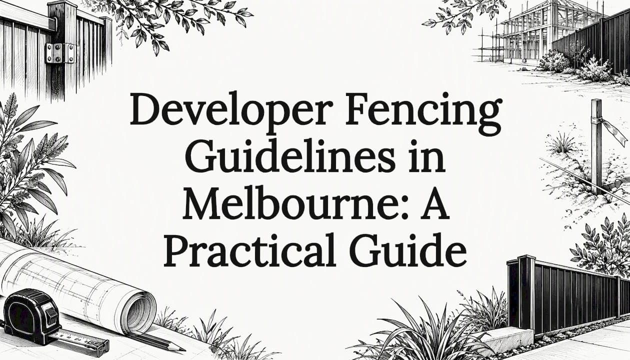 Developer Fencing Guidelines in Melbourne: A Practical Guide