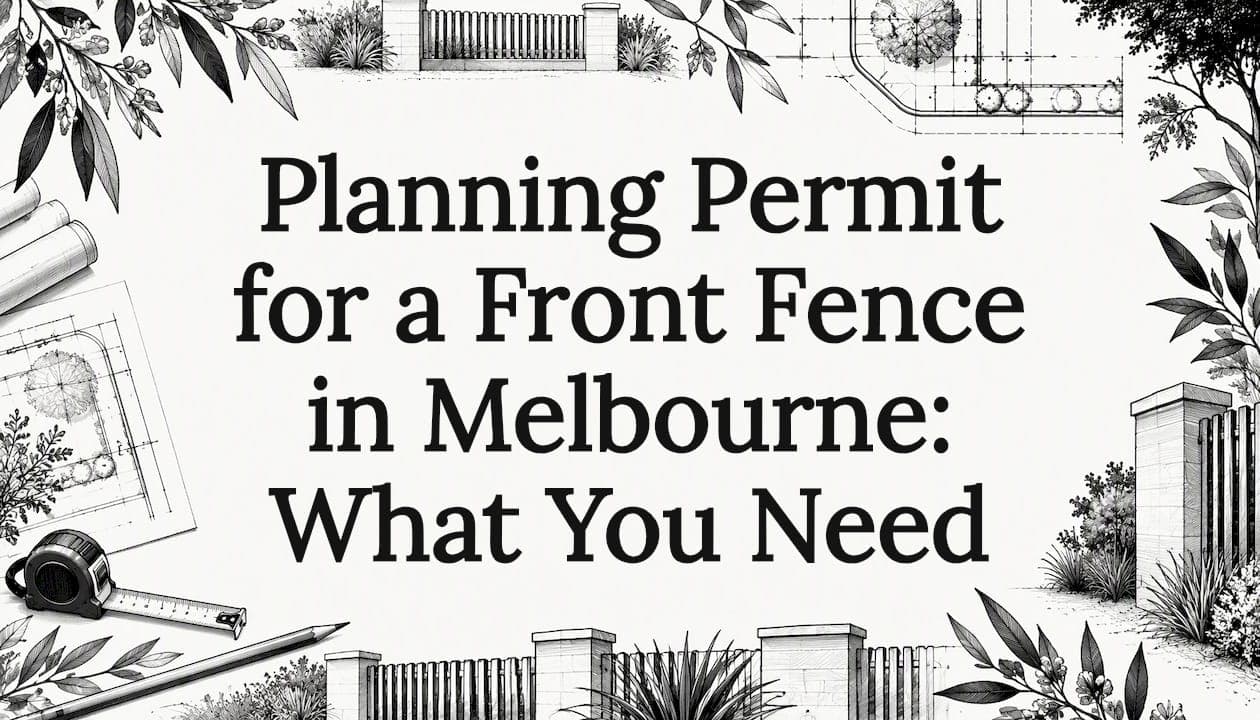 Planning Permit for a Front Fence in Melbourne: What You Need