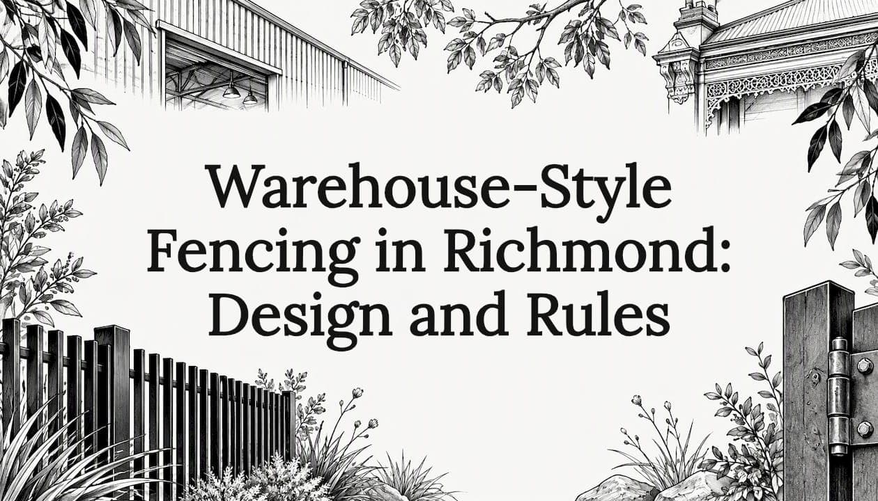 Warehouse-Style Fencing in Richmond: Design and Rules